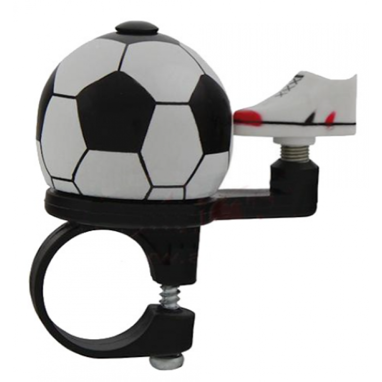 Zvonček na bicykel futbalová lopta Zvonček na bicykel futbalová lopta